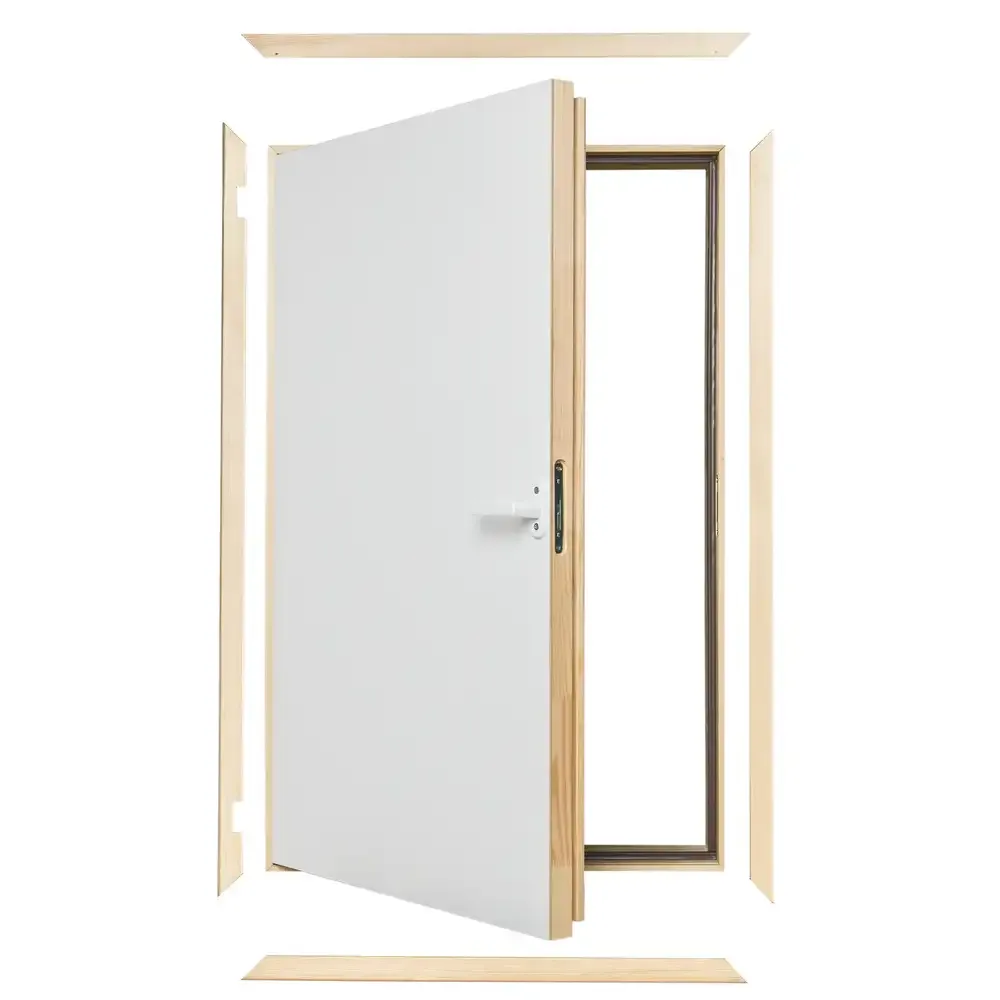 Puertas de madera termoaislantes L-Shaped DWT