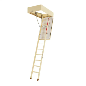 Escalera de madera de tramos Ignífuga LWF 60