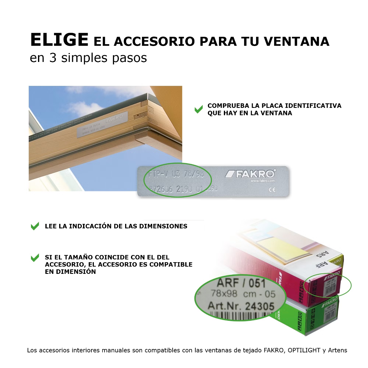 Elige el accesorio para tu ventana en 3 simples pasos