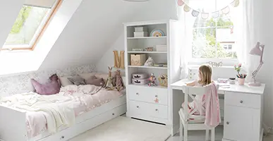 habitacion infantil en al atico